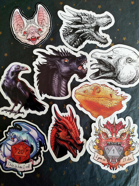 Stickers by Ryuviel