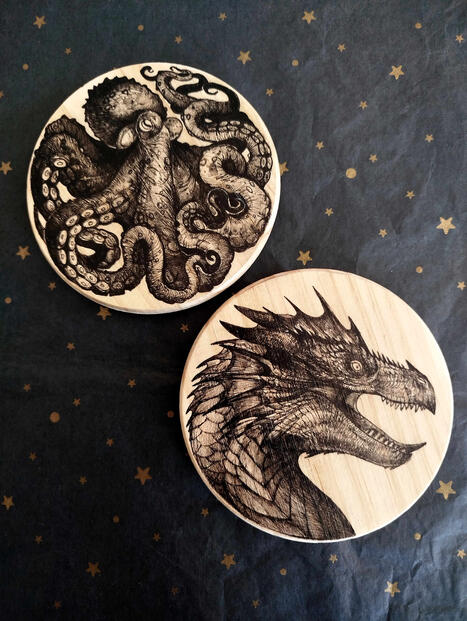 Coasters by Ryuvhiel