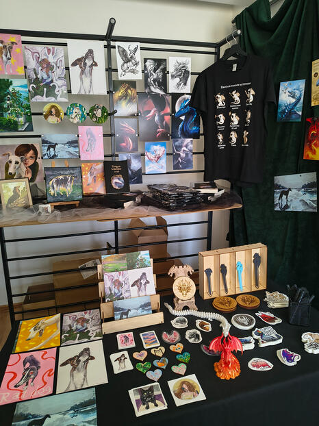 Trial booth at home
